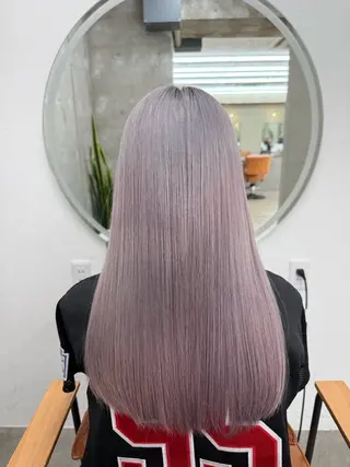 セミロング カラー 🪐レイヤー/ボブ/ 艶髪/加野彩果🪐のヘアスタイル