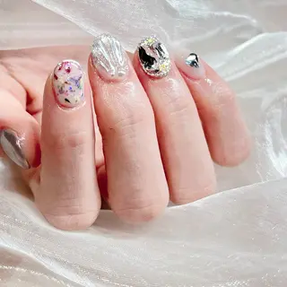 ショート n.hair所属・HTM _PUPULAのネイルデザイン