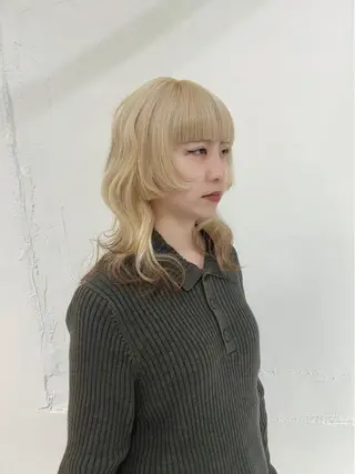 セミロング カラー 229所属・maki @pullnocのヘアスタイル