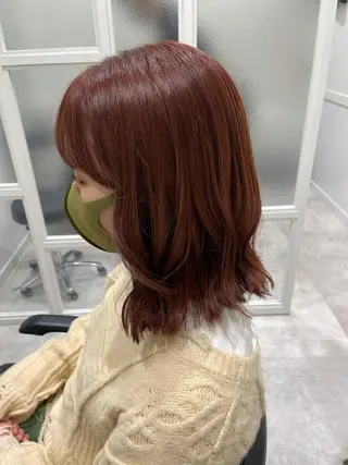 ミディアム GO TODAY SHAiRE SALON原宿店所属・GO TODAY シェアサロンのヘアスタイル