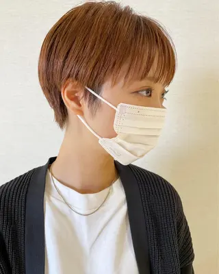 ショート カラー ❤️ダブルカラー 髪質改善❤️SAYAのヘアスタイル