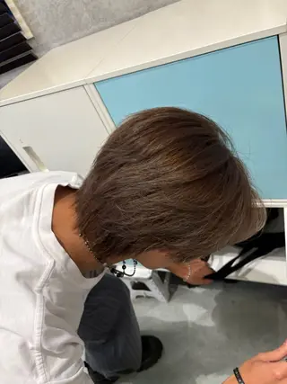 メンズ ケアブリーチ🌟 ♢WATARU♢のヘアスタイル