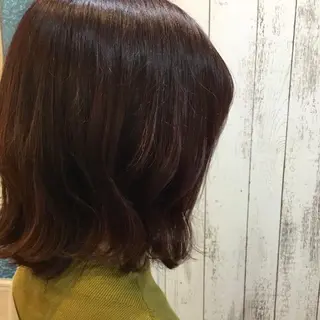 ミディアム カラー embrace エンブレイスのヘアスタイル