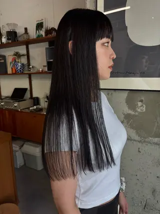 ロング naw所属・永田 愛莉のヘアスタイル