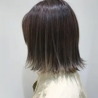 ミディアム "オクムラ タクヤ"のヘアスタイル
