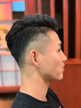 メンズ 高円寺フェード 武内和樹のヘアスタイル
