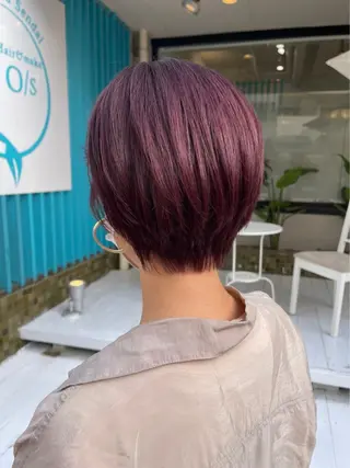 ショート 井上 亜海のヘアスタイル