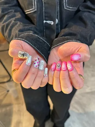 ネイル 個性派/中韓ネイル SAKURAのネイルデザイン