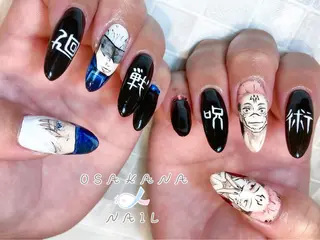 ネイル OSAKNA NAIL しおん🐠のネイルデザイン