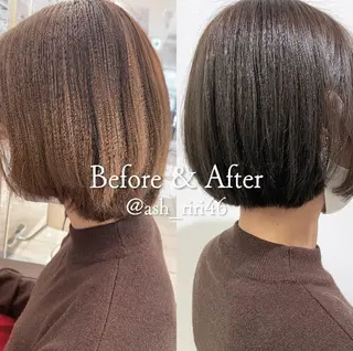 ショート カラー パーマ ヘアアレンジ 西山梨々【12/1〜 産休を頂きます🎀】のヘアスタイル