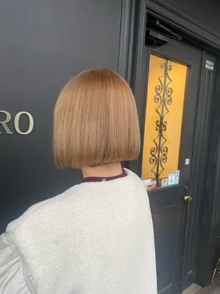 ショート カラー 松尾 遥花のヘアスタイル