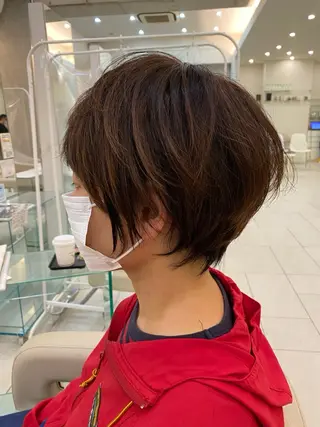 ショート Nagito/メンズ /梅田/艶カラーのヘアスタイル