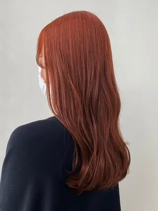 ロング カラー ANNA /艶髪/ハイトーンのヘアスタイル