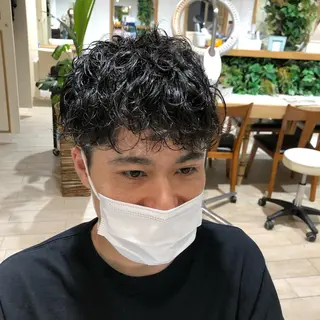 パーマ メンズ SEIRA♡レイヤー /ショート得意のヘアスタイル