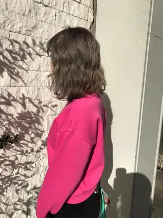 カラー 艶カラー ⭐️田中真緒のヘアスタイル