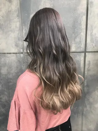 ロング No1韓国風レイヤー &カチモリ✨ /サキのヘアスタイル