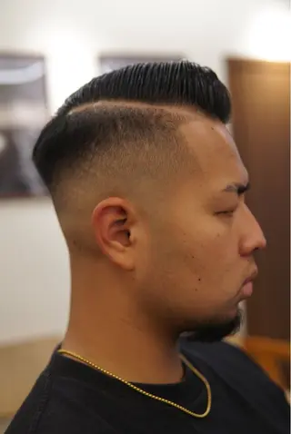 ショート メンズ THE CHOP SHOP HARAJUKU所属・竹内　スキンフェード 原宿BARBERのヘアスタイル