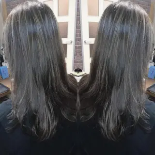 ロング 池田 恵久美のヘアスタイル