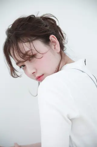 ミディアム 美髪形成!色素改善! 秋田 和輝のヘアスタイル