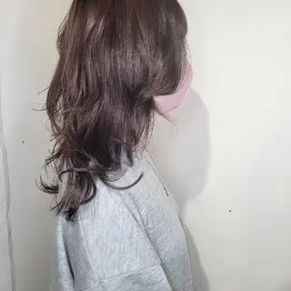 ロング 🇰🇷透明感×ハイ トーン🌟tomoのヘアスタイル