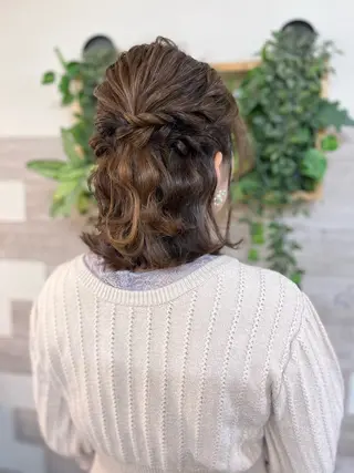 ヘアアレンジ ヘアメ/着付け 清水玲歌のヘアスタイル