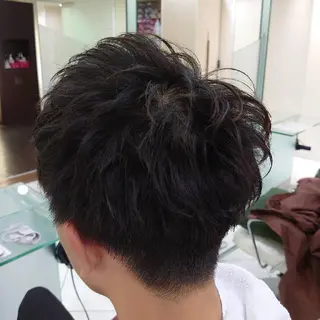 ショート パーマ メンズ 🐺一ノ瀬 凌 / デザインウルフ🐺のヘアスタイル