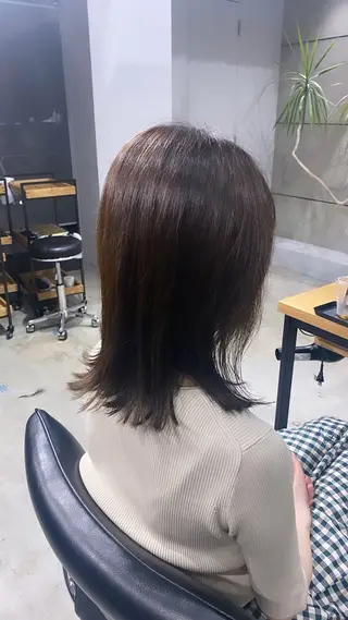 ミディアム 村田 健のヘアスタイル