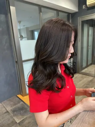 ミディアム ハイトーンボブ Mizuki.のヘアスタイル