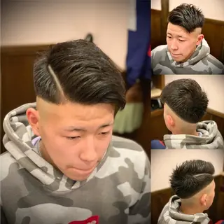 ショート HIRO銀座　バーバーショップ丸の内所属・ヒロ銀座 林のヘアスタイル