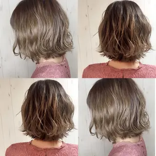 ショート カラー パーマ LEDマツエク/ アイブロウ/石原の眉毛・アイブロウイメージ