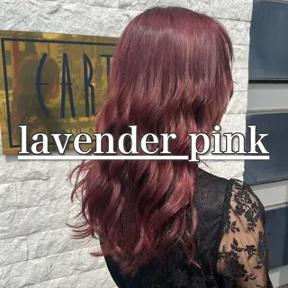 ロング カラー ブリーチ/暖色カラー 宮城陽日のヘアスタイル