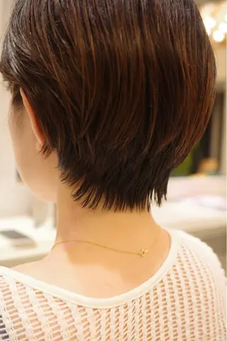 ショート 伊藤　龍之介 レイヤースタイル🟡のヘアスタイル