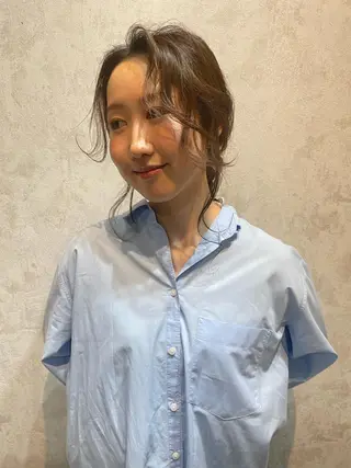 ロング ヘアアレンジ SHANTi 飯塚 ヘアセット/髪質改善のヘアスタイル