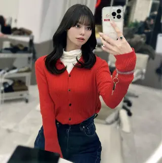 ロング ⭐️似合わせ⭐️/ ETOWA新宿/上村のヘアスタイル