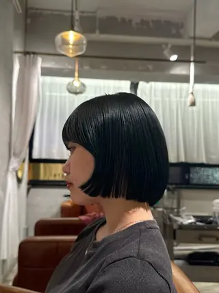 カラー 千田 珠子のヘアスタイル