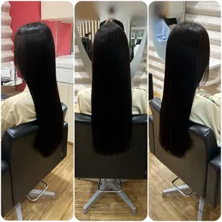 ロング カラー カラーダメージが艶々 『ケア特化店』KONのヘアスタイル