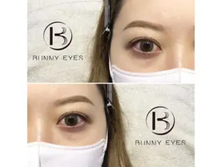 マツエク・マツパ アイブロウ BUNNY EYES TENJINのマツエク・マツパデザイン