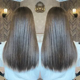 ロング カラー tocca 💜石田愛結💜のヘアスタイル