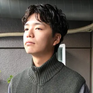 パーマ メンズ GO TODAY SHAIRE SALON京都店所属・本日空きあります/ 四条/ユウキのヘアスタイル