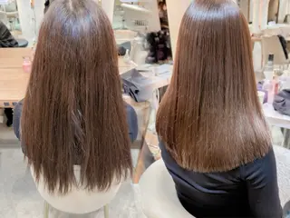 ミディアム カラー パーマ ボブ/ショート/ 縮毛矯正⚜️工藤昴のヘアスタイル