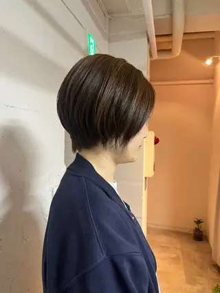 ショート カラー 🩵似合わせカット SEIRA🩵のヘアスタイル