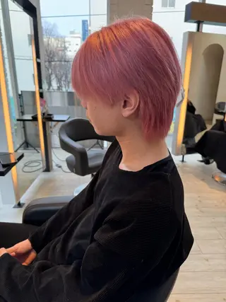 カラー メンズ 縮毛矯正/カット/ 韓国ヘア/蛯原🍤のヘアスタイル