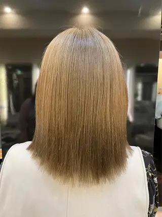 ミディアム カラー トータルビューティー K:R鶴川のヘアスタイル