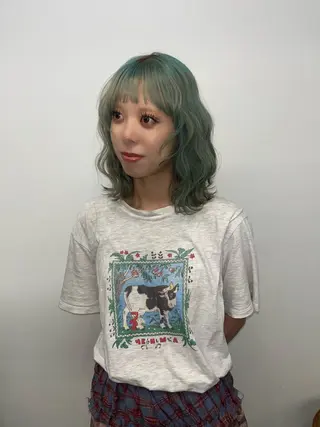 カラー yuan tanakaのヘアスタイル