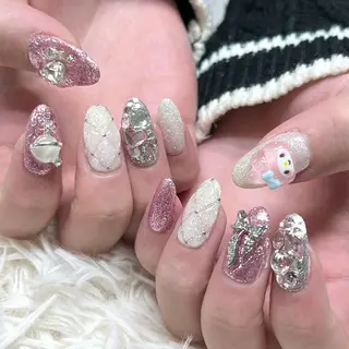 ネイル 🐕‍🦺Yappy 💗A-tanのネイルデザイン