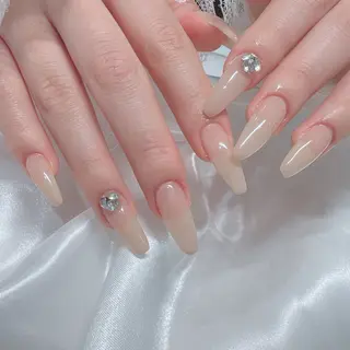 ネイル Marin🩵 Hinari🧸🎀のネイルデザイン