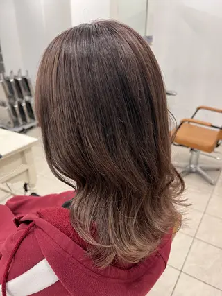 ミディアム メンズカットグラデー ションカラー/ケイゴのヘアスタイル