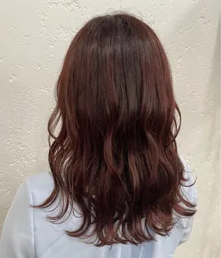 セミロング カラー 🍒Nagisa 🍒のヘアスタイル