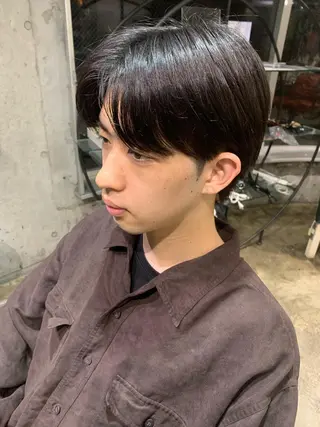 メンズ 縮毛矯正/韓国ヘア /ブリーチ/柴山のヘアスタイル