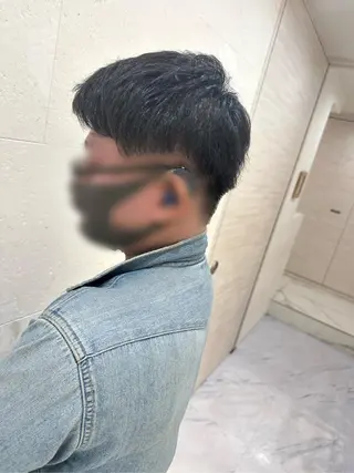 ショート メンズ 安田 柚月のヘアスタイル